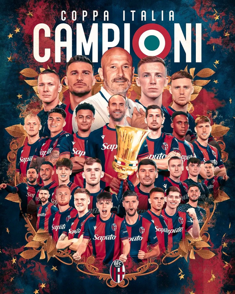 Bologna FC: Campeones de la Copa Italia tras 50 años