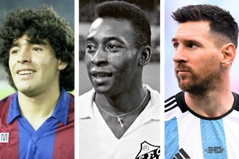 Top 10 futbolistas de la historia según la IFFHS