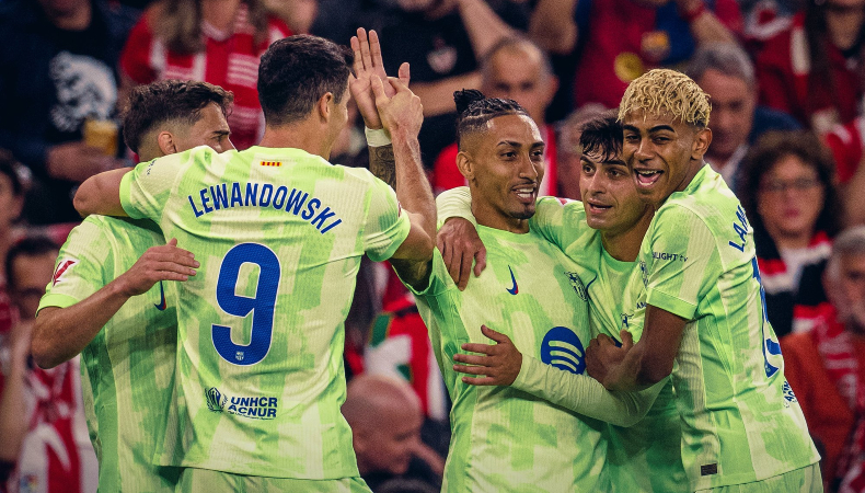 El Barcelona triunfa 3-0 y conquista LaLiga