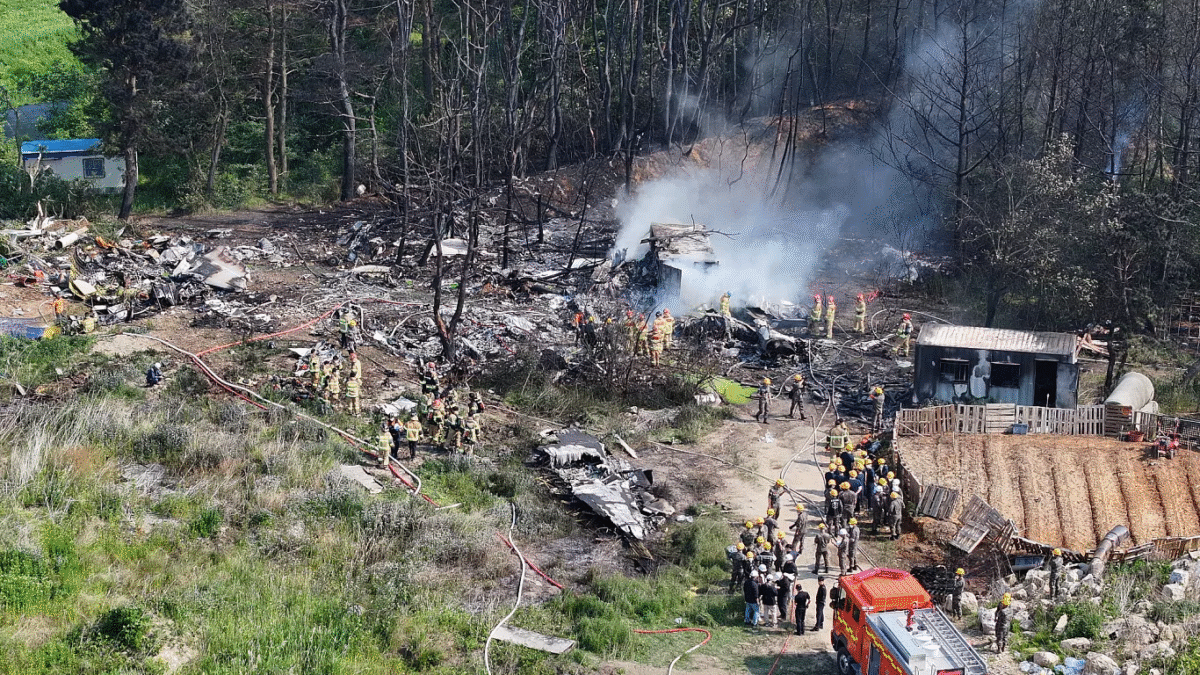 Trágico accidente del P-3C Orion en Corea del Sur