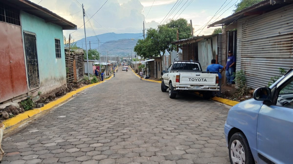 Nuevo adoquinado en Alexis Arguello mejora calles de Estelí