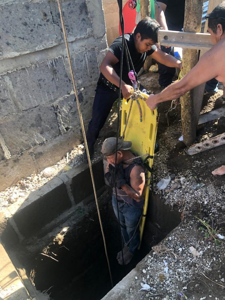 Víctor Manuel Cano sufre grave accidente al caer en sumidero