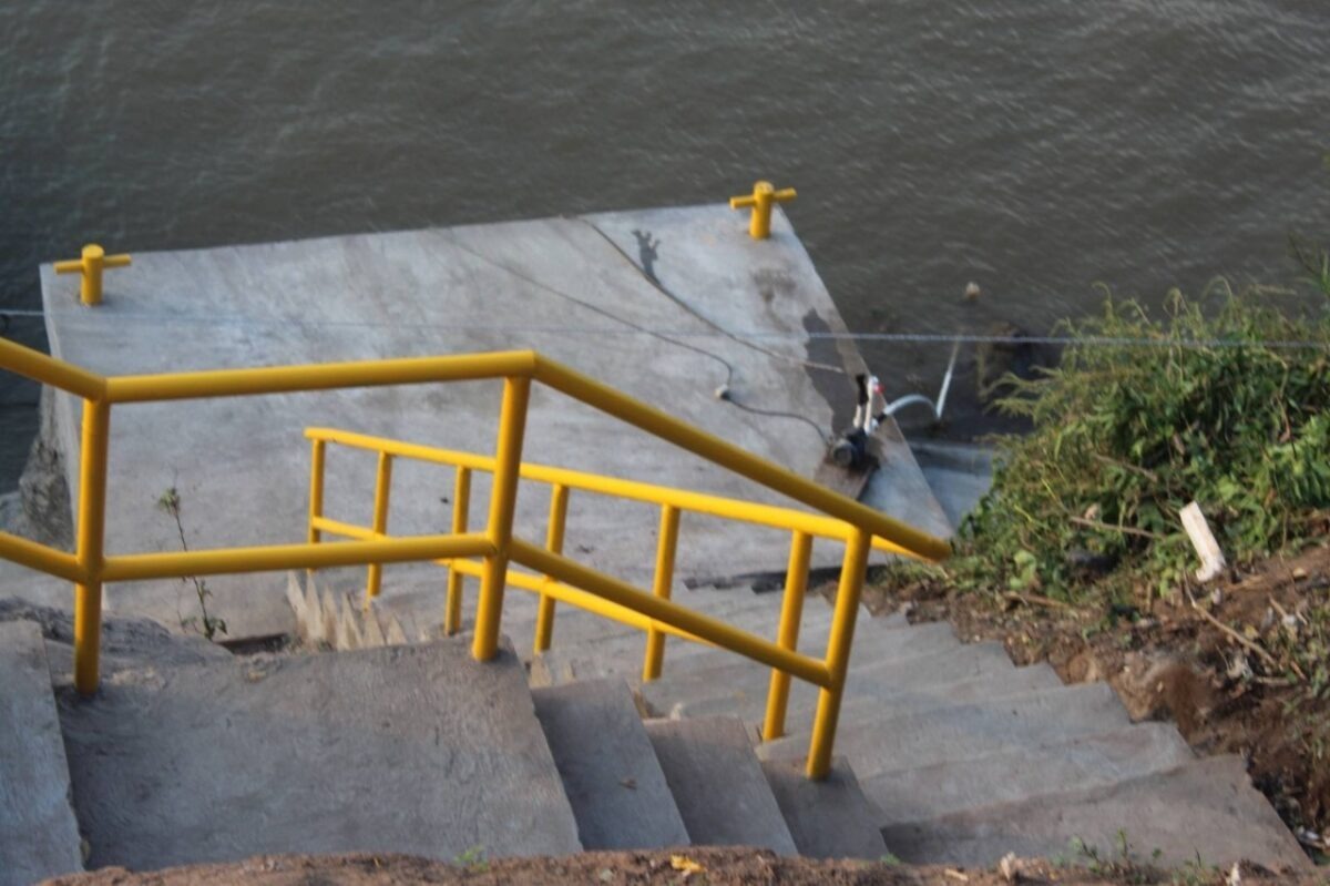 Inauguran muelle mejorado en La Cruz de Río Grande