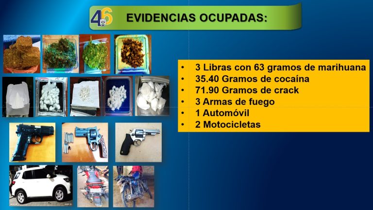 19 delincuentes son guardados detrás de los barrotes por diferentes delitos