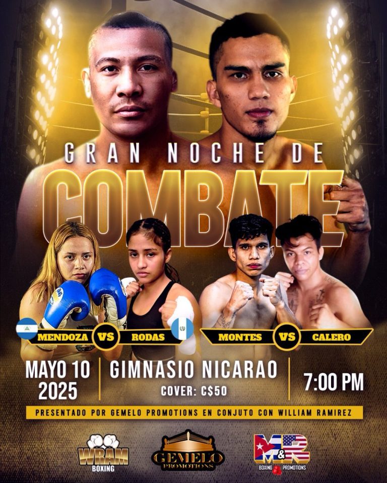 No te pierdas la velada de boxeo este 10 de mayo