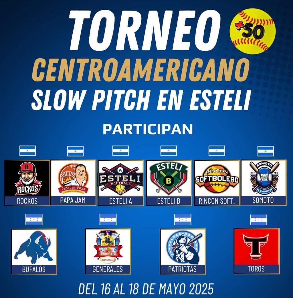 Torneo Centroamericano de Softbol en Estelí 2025