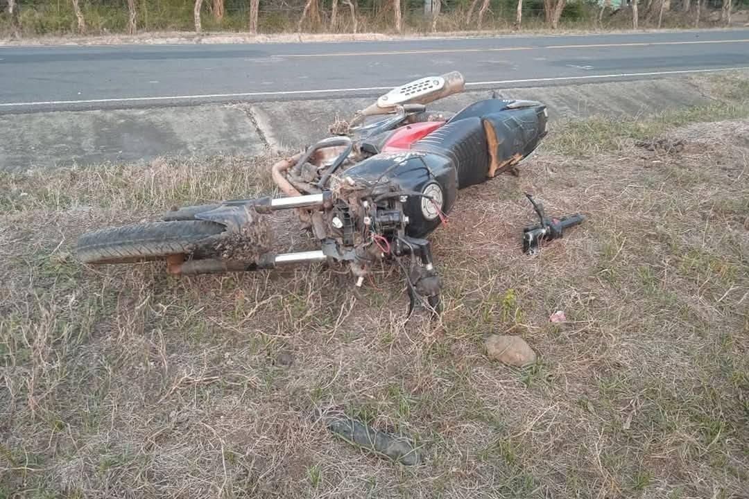 Trágico accidente de motocicleta en Chinandega