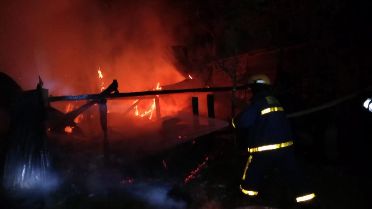 Incendio en Waspam: bodega destruida y pérdidas incalculables