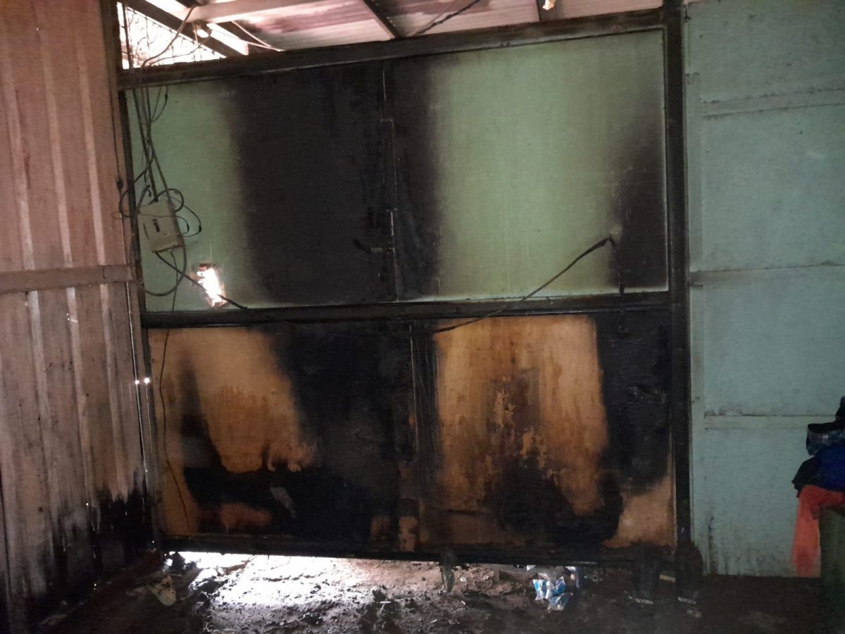 Incendio devastador en Tipitapa: familia lo pierde todo