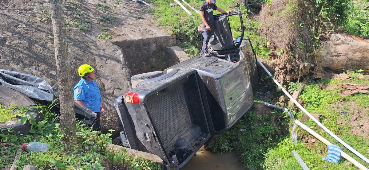 Milagro en Matagalpa: ocupantes de camioneta a salvo