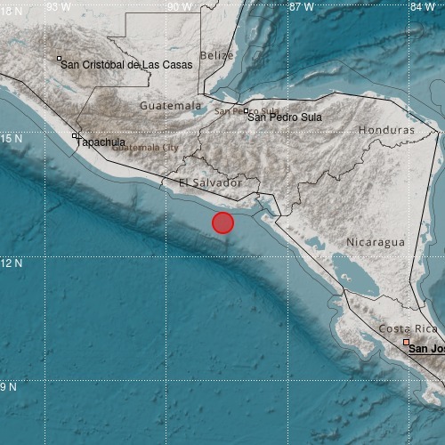 Sismo de 5.9 grados en El Salvador: sin daños reportados