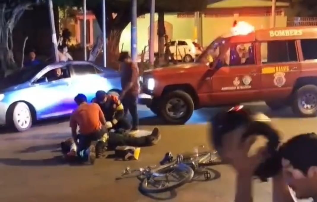 Trágico accidente de ciclista en Masaya