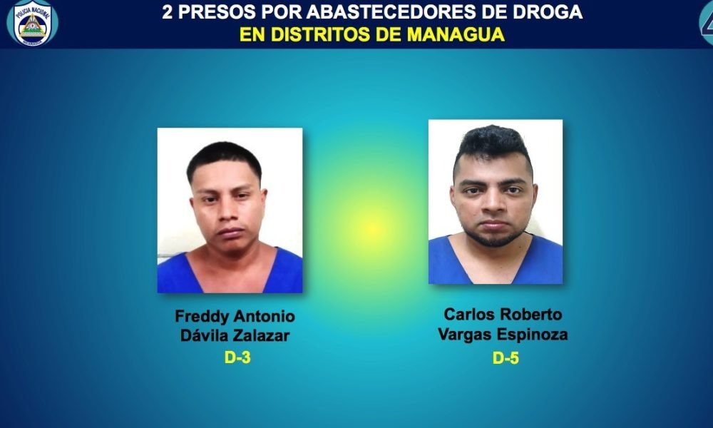 Freddy Antonio Dávila Salazar y Carlos Roberto Vargas Espinoza.