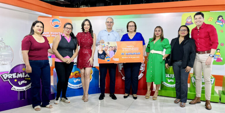 LOTO Nicaragua impulsa el bienestar social con su aporte