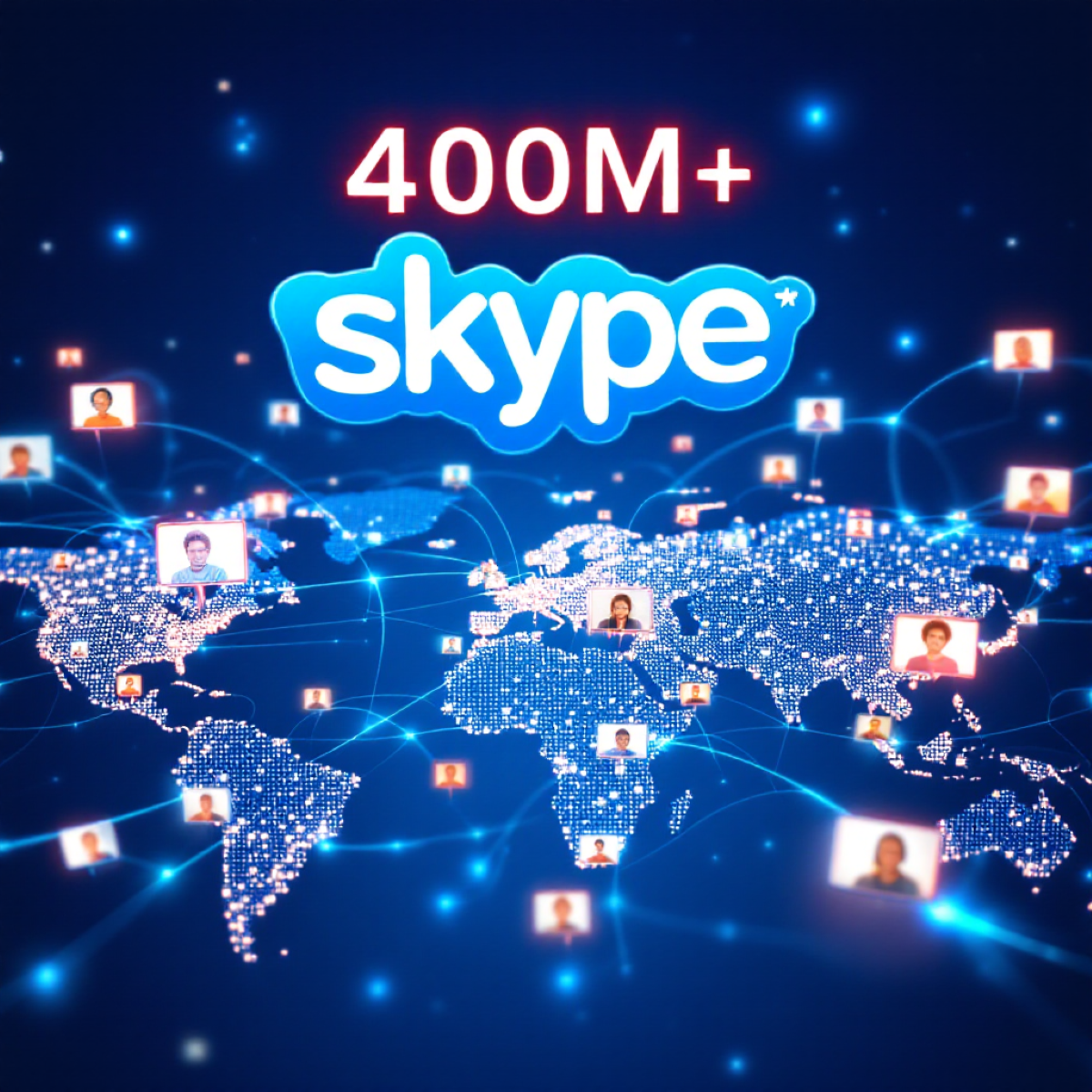 Skype llegó a tener más de 400 millones de usuarios activos en su pico máximo