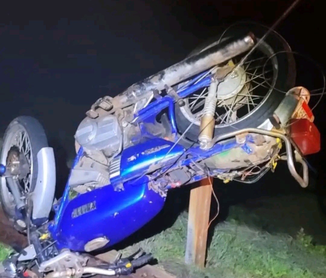 Accidente de moto: joven sufre amputación en la carretera