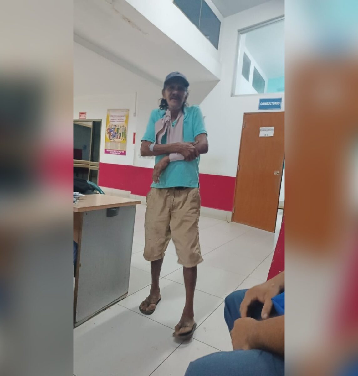 Accidente en La Pilita: Fractura del señor Umaña