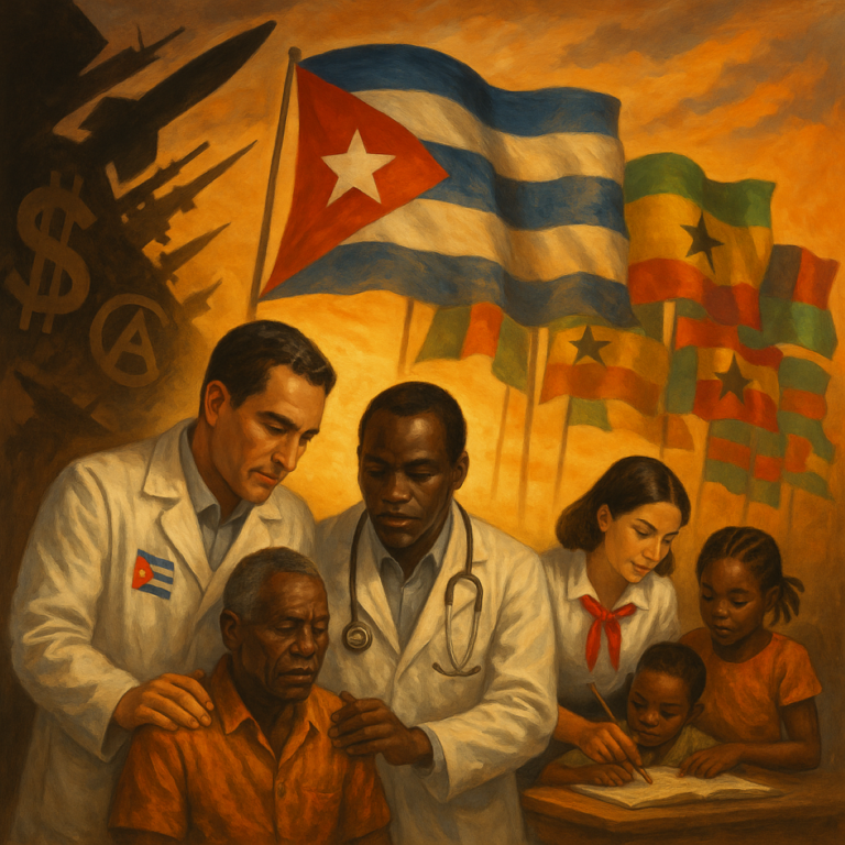 Serenidad revolucionario, salvajismo neocolonial