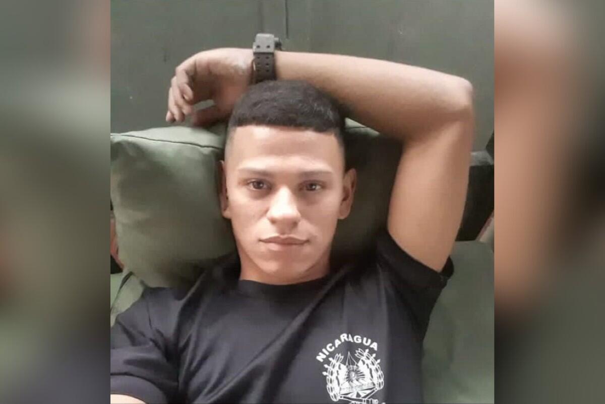 El sargento tercero Víctor Mauricio Avellán Guzmán