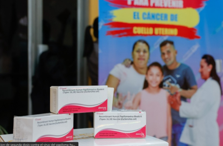Ministerio de Salud inicia aplicación de segunda dosis contra el Virus del Papiloma Humano
