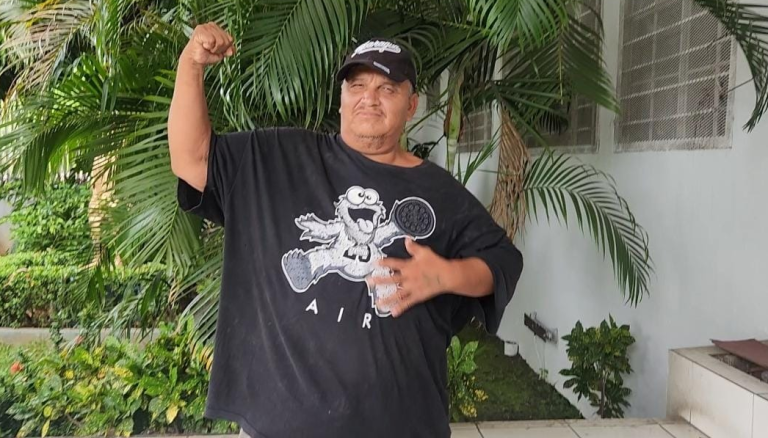 Con barriga de campeón y swing de ganador, capitalino se inscribe en concurso del Papá Panzón de Tu Nueva Radio Ya
