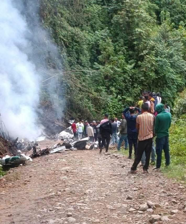 En la aeronave se encontraban a bordo el piloto y copiloto, ambos de origen guatemalteco, así como un integrante de la tripulación de nacionalidad mexicana
