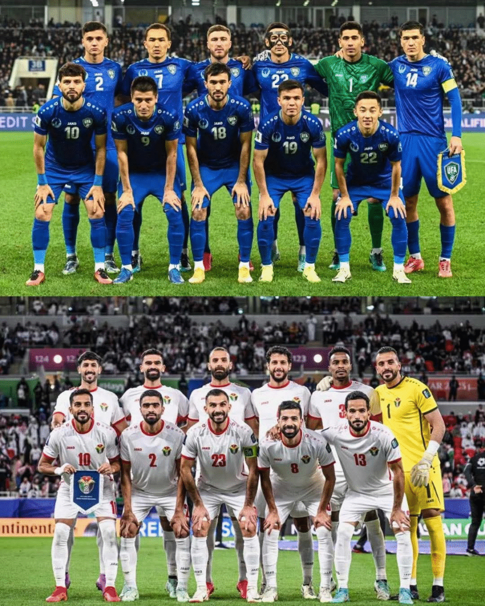 Uzbekistán y Jordania hace historia al clasificar a su primer Mundial