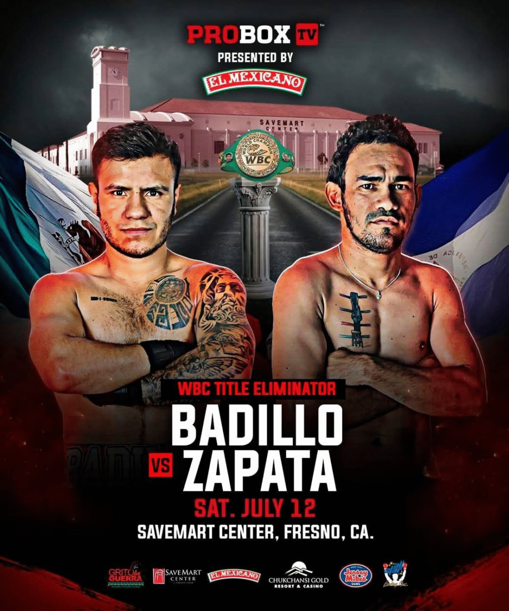 Zapata vs Badillo: Combate clave por el título Mini-Mosca