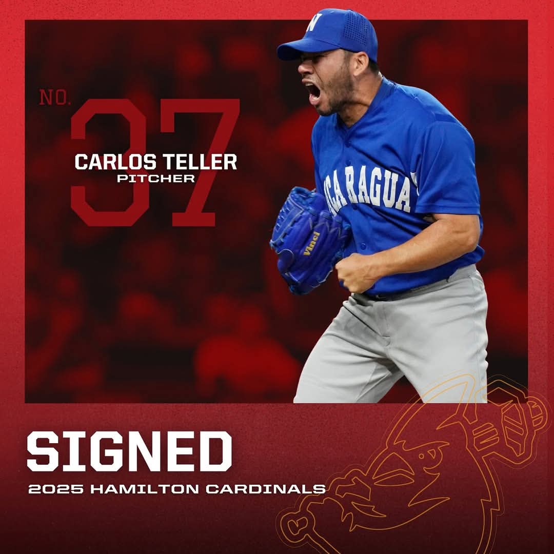 Carlos Teller se une a los Hamilton Cardinals en Canadá