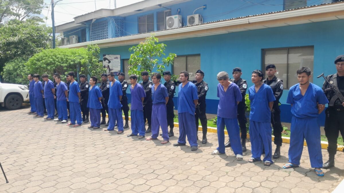 Detenidos 13 antisociales en Masaya por delitos graves