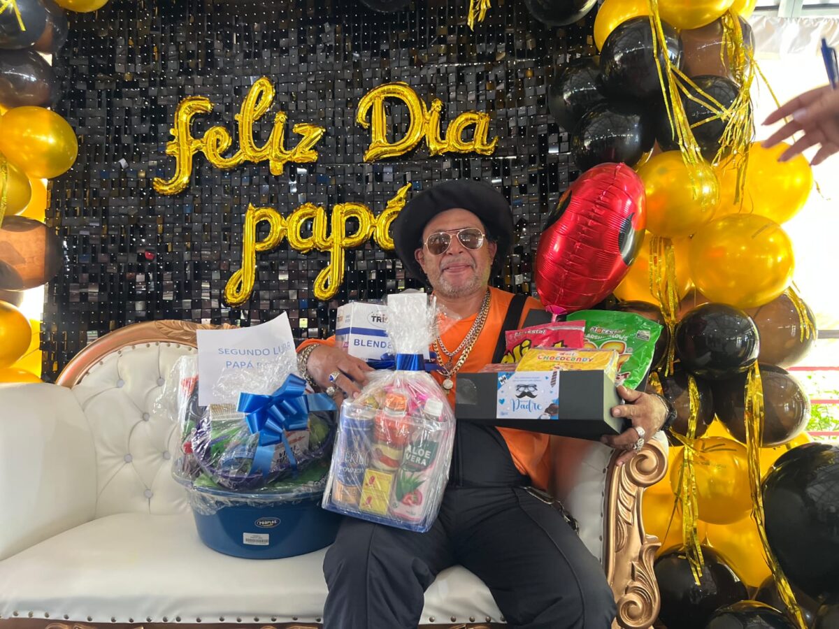 Miguel Ángel Pasquier, segundo lugar Papá Bailarín