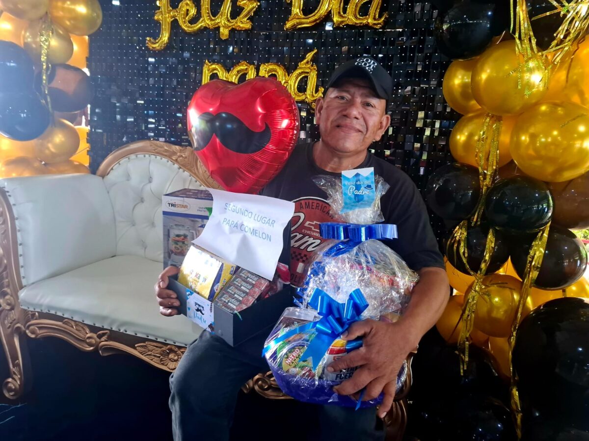 Julio César Useda, segundo lugar Papá Comelón