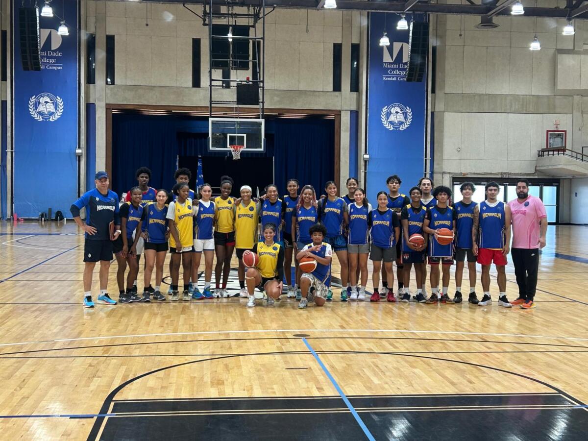Campamento de Baloncesto en Miami: Talento Nicaragüense