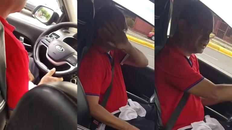 Taxista Degenerado: pasajera lo graba mientras manipulaba su “meneíto”, en Managua