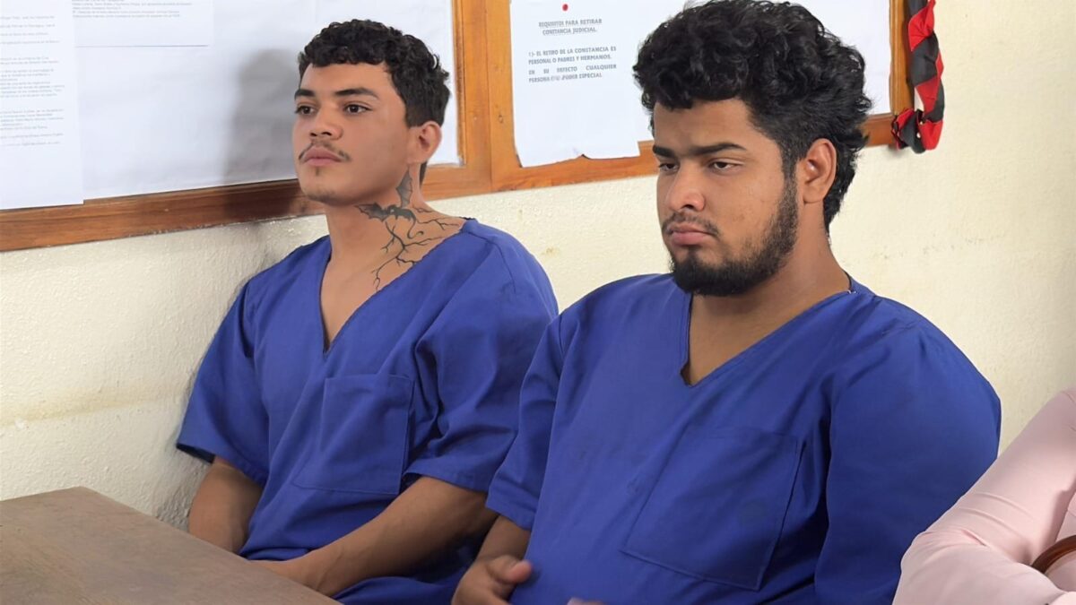 Sergio Bil Aguilar Rodríguez y Jaime Antonio Quiroz fueron condenados a 12 meses de cárcel