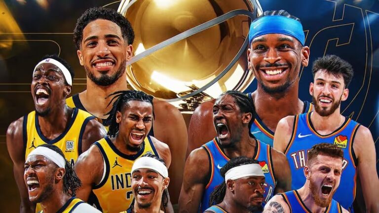Oklahoma City Thunder e Indiana Pacers inician el jueves la final de la NBA