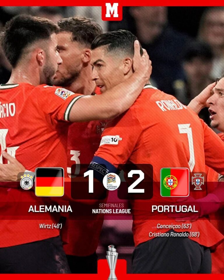 Portugal y Cristiano Ronaldo eliminan a Alemania y jugarán la final de la Liga de Naciones UEFA