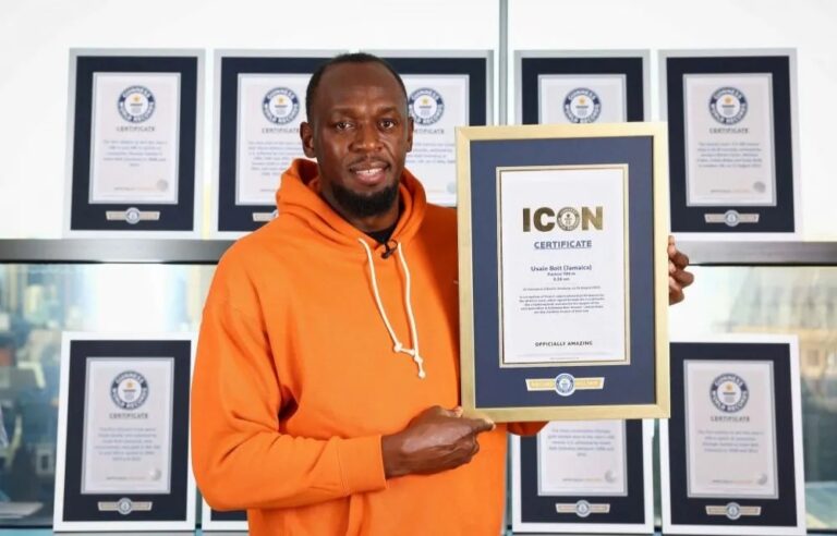 Usain Bolt, ICONO de los Récords Mundiales Guinness 2025