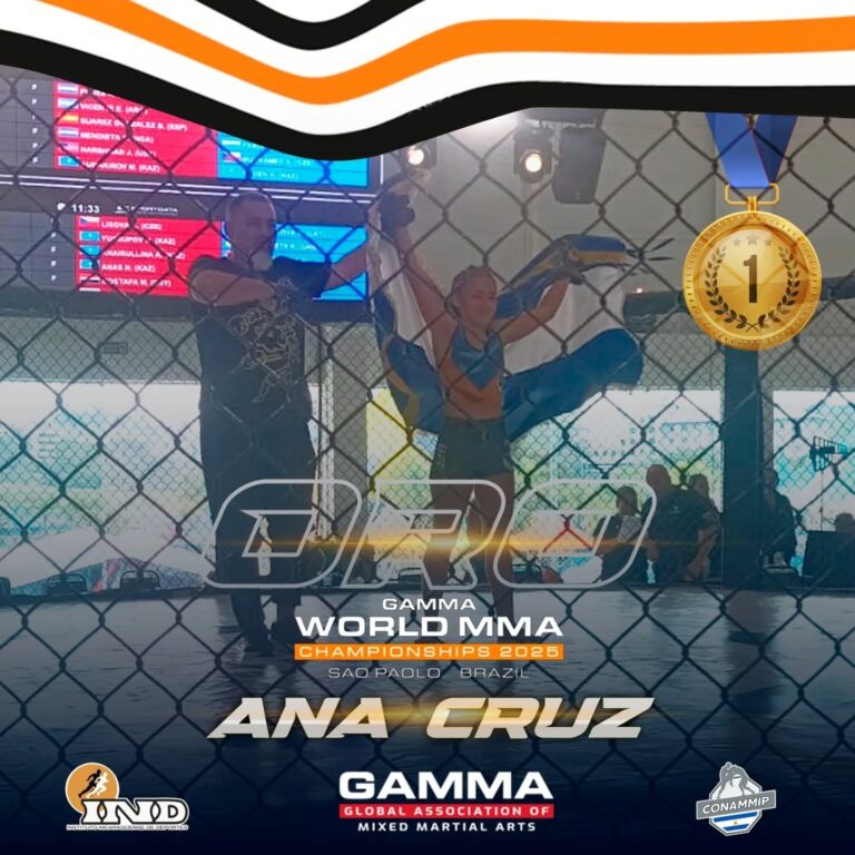Nicaragua gana 4 medallas de oro en Campeonato Mundial de Artes Marciales Mixtas
