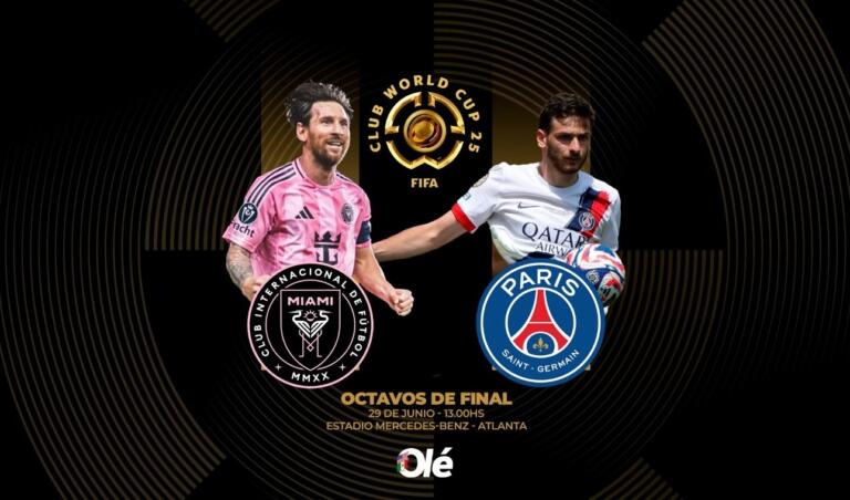 Inter de Miami enfrentará al Paris Saint Germain en el Mundial de Clubes