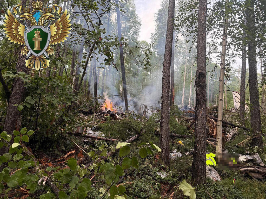 Avión ruso con 49 ocupantes se estrella en Amur sin dejar sobrevivientes