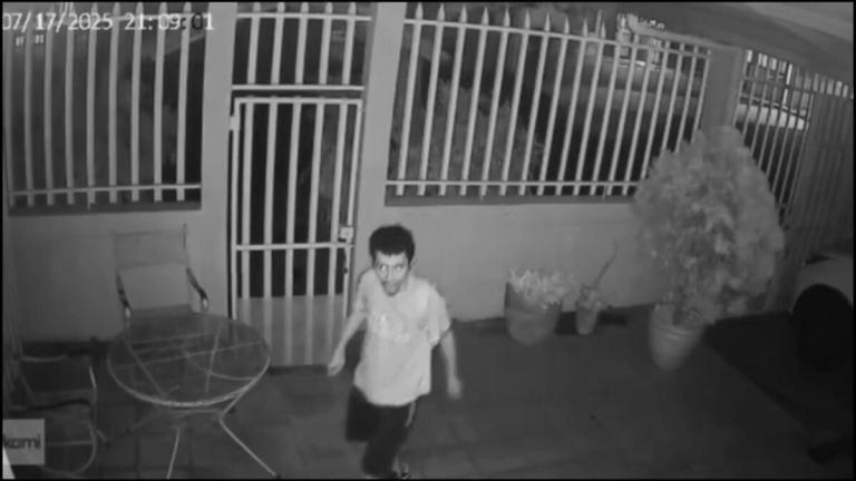 Cámaras graban a delincuente que sustrajo 9 mil dólares en equipos de Clínica Odontológica en la capital