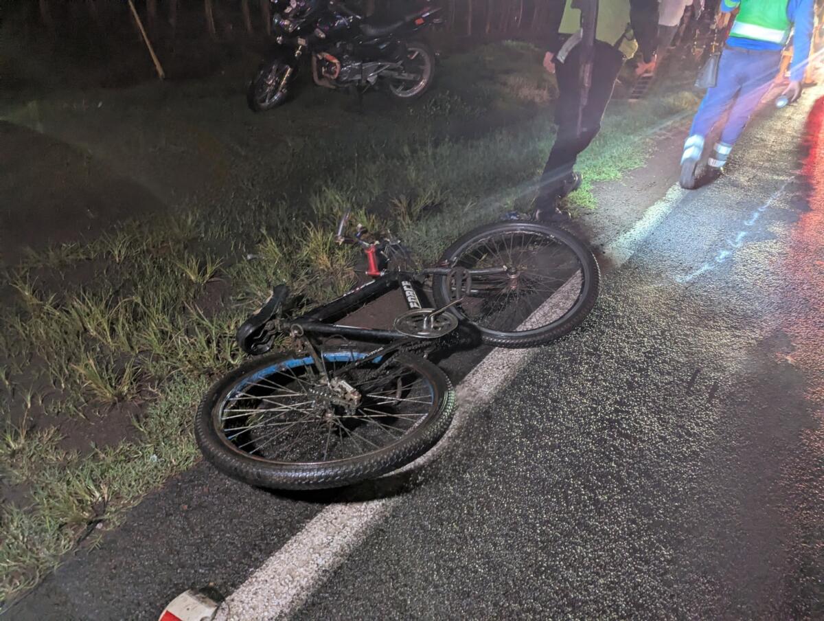 Trágico accidente: muere ciclista en carretera de Granada