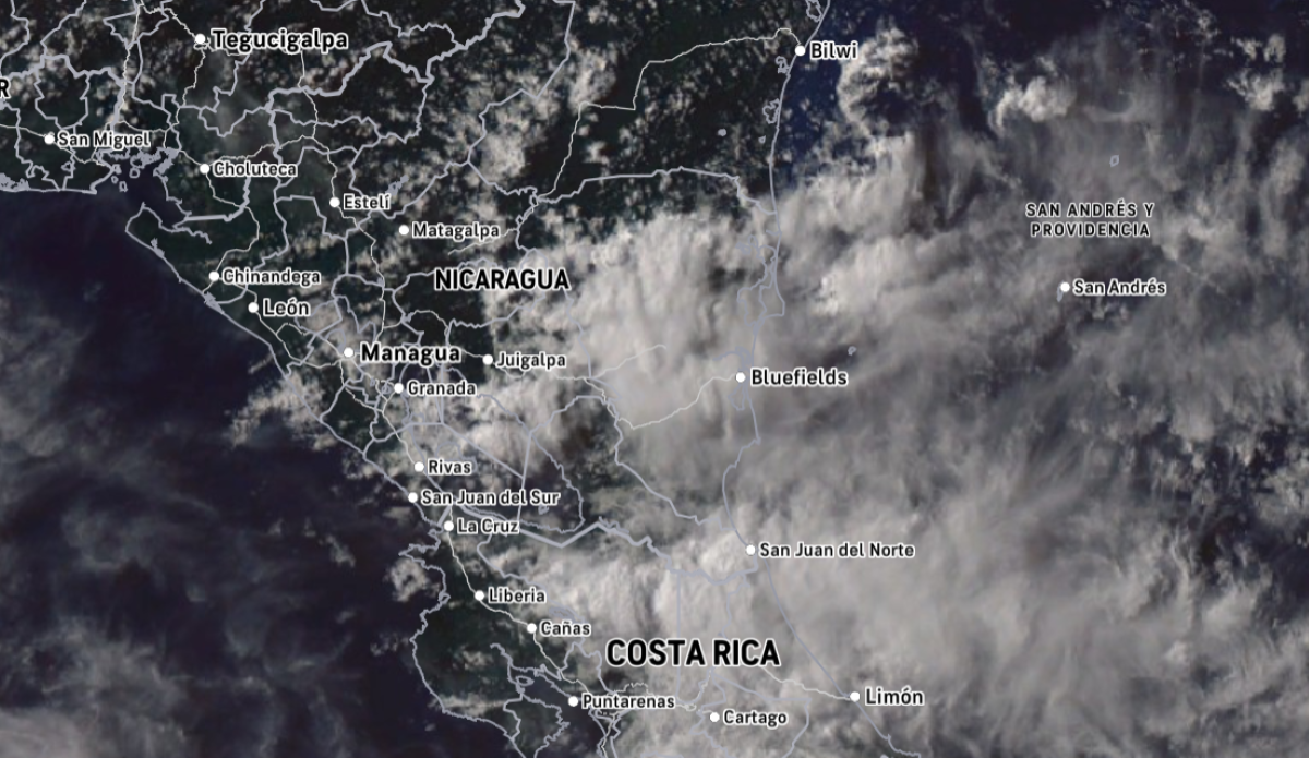 Ejército de Nicaragua monitorea tormenta tropical N°14