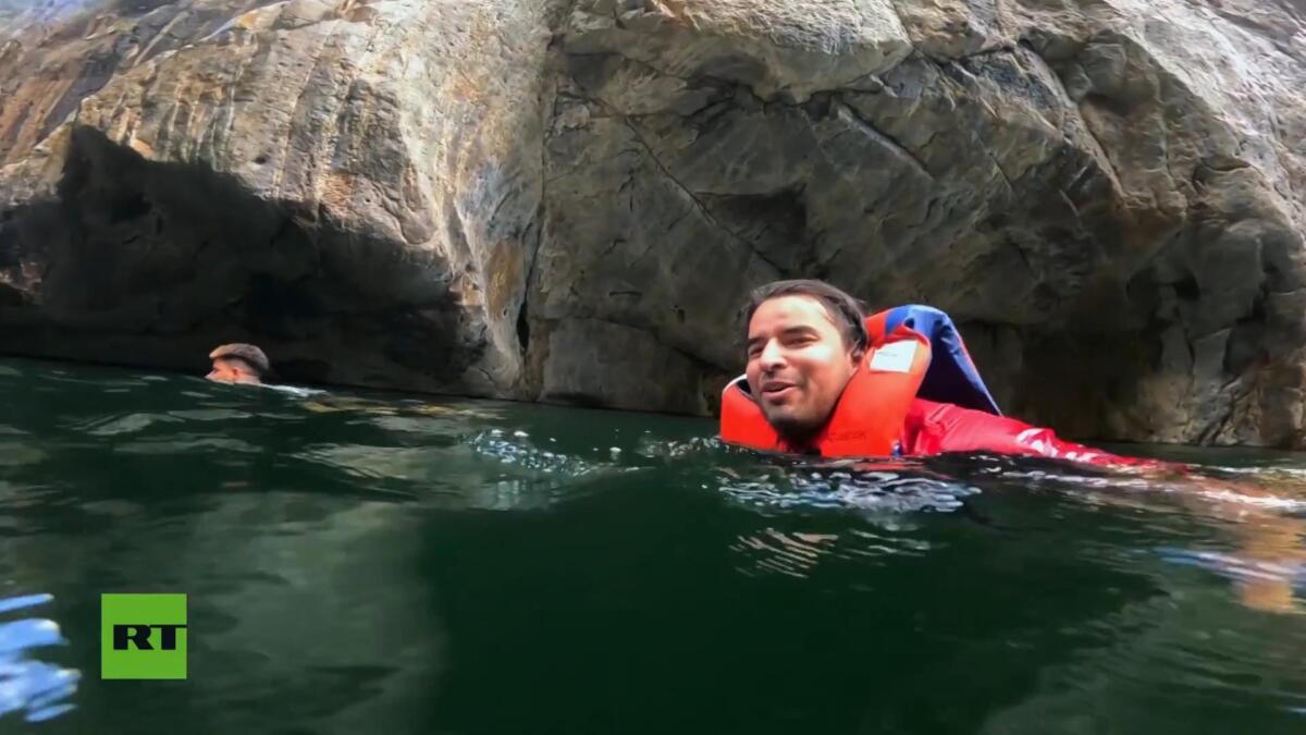 Erick en el Cañón de Somoto