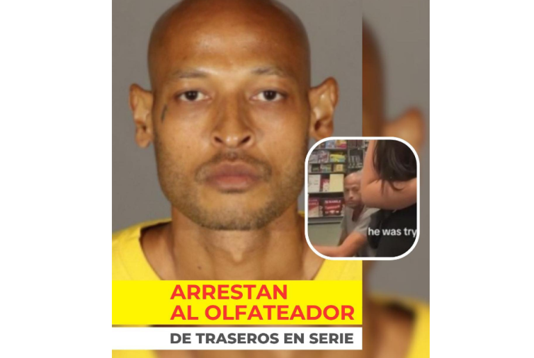 Arrestan otra vez a “olfateador de nalgas” en California