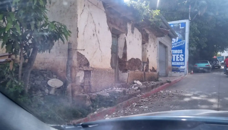 Temblores en Guatemala: muere persona aplastada por pared en Comapa
