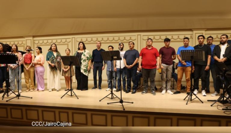 Cantantes y músicos de Incanto listos para homenajear al 46 aniversario de la Revolución Popular Sandinista