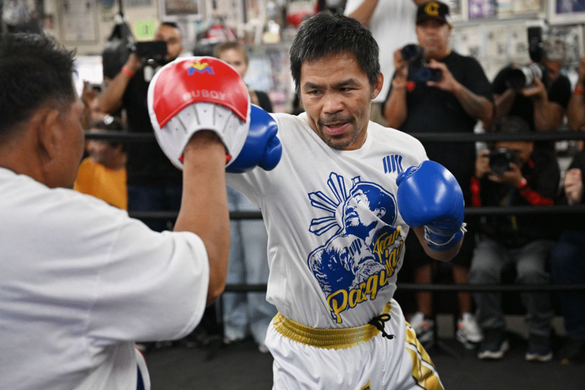 Sí Manny Pacquiao derrota este sábado a Mario Barrios, se convertirá en el campeón mundial de mayor edad en toda la historia del boxeo