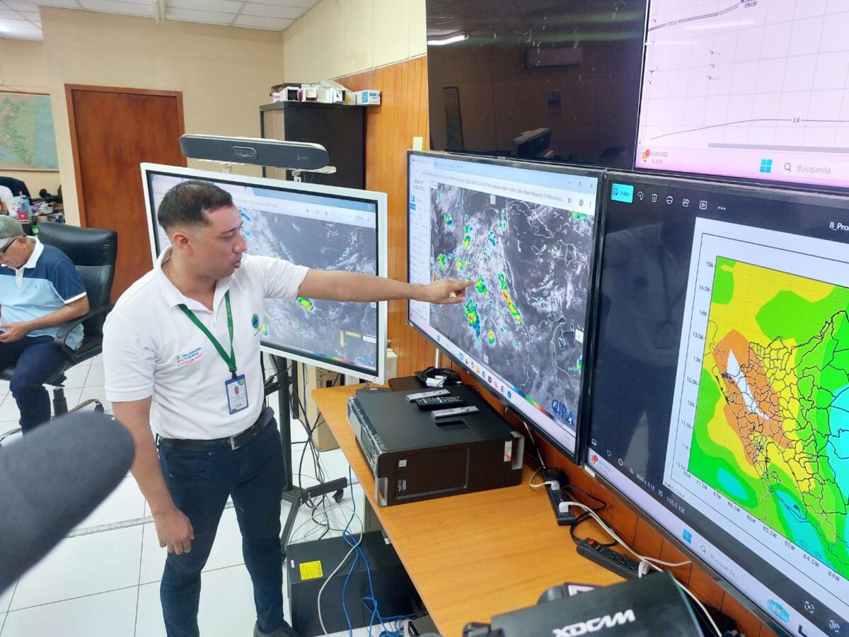 Pronóstico semanal: lluvias y ondas tropicales en Nicaragua